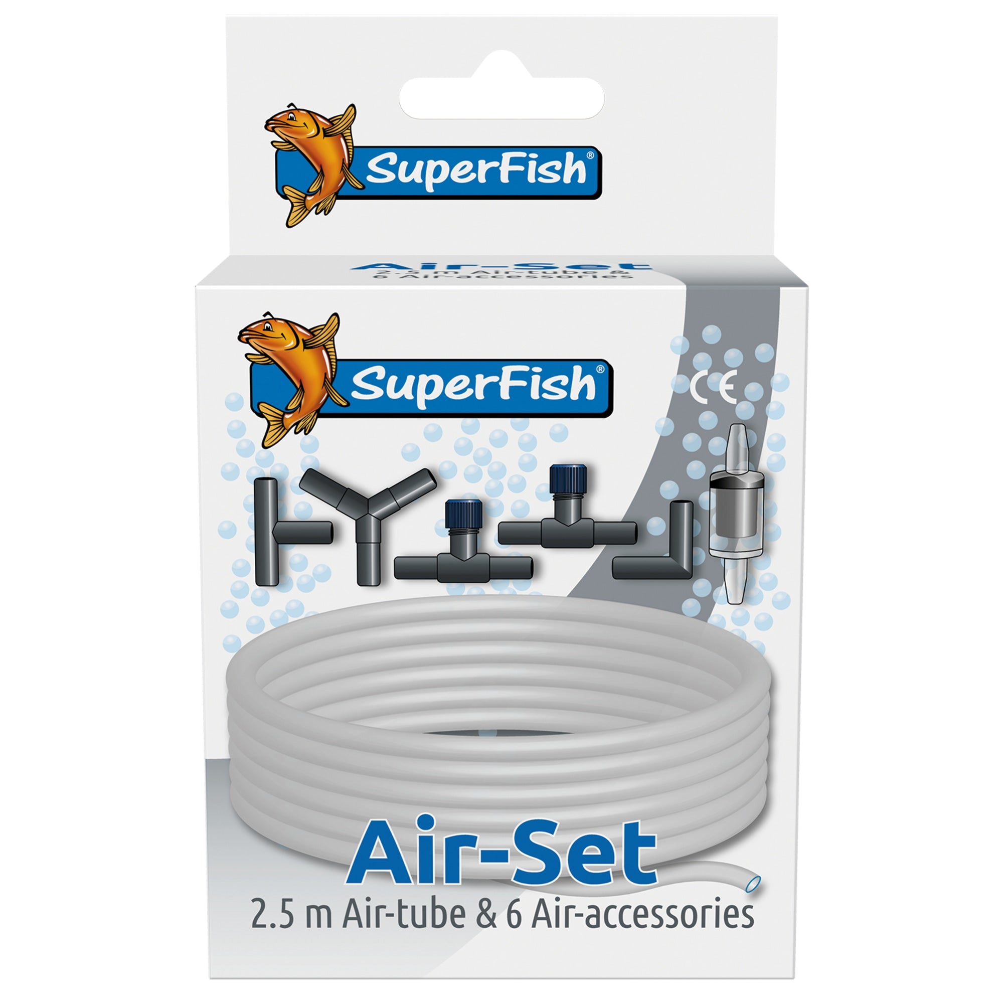 Superfish Luchtslang en Toebehoren Kit - complete set voor luchtpompen