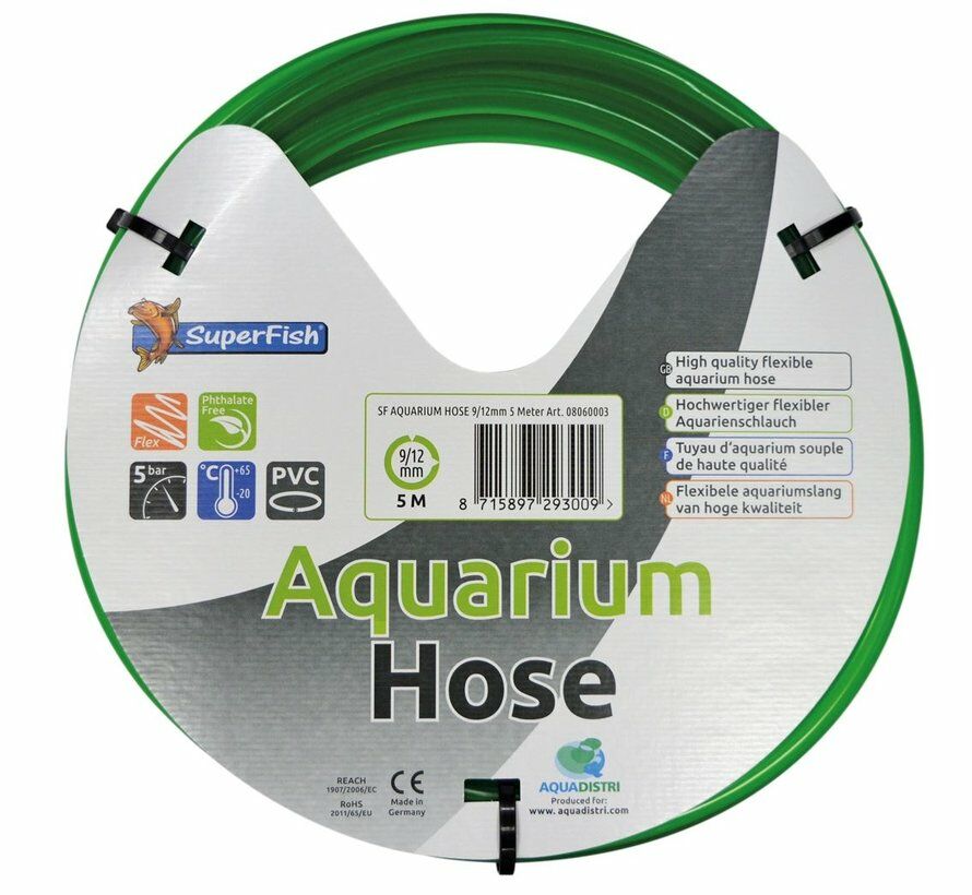 Superfish Aquariumslang Groen 9/12mm 5 meter