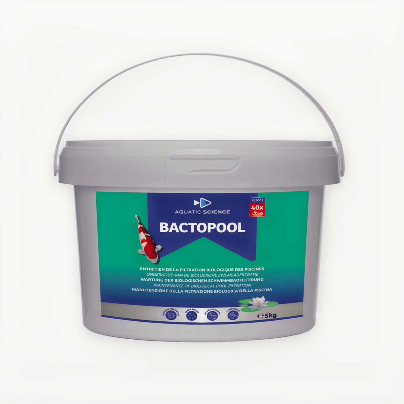 Aquatic Science Bactopool 10 kg - productfoto