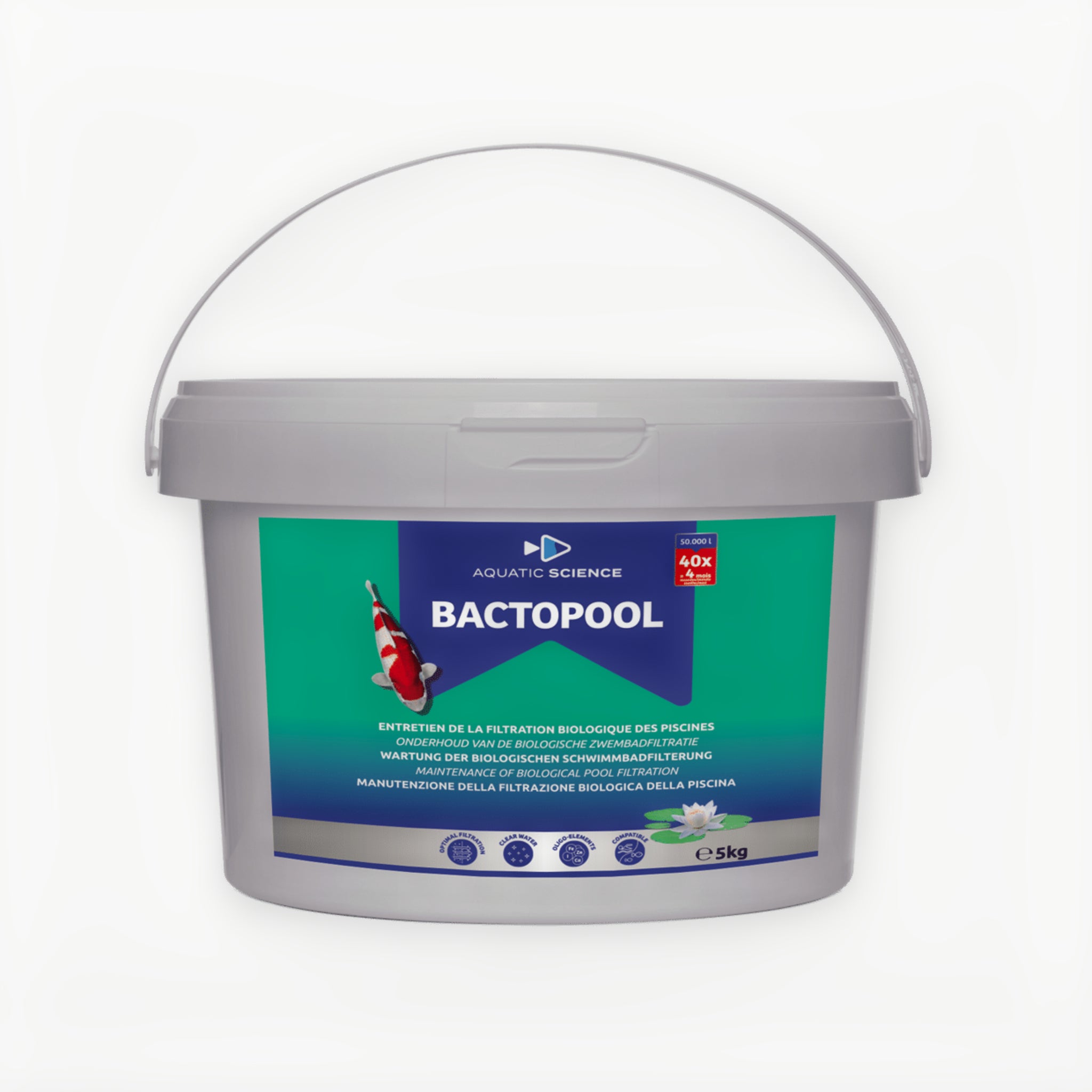 Aquatic Science Bactopool 10 kg - productfoto