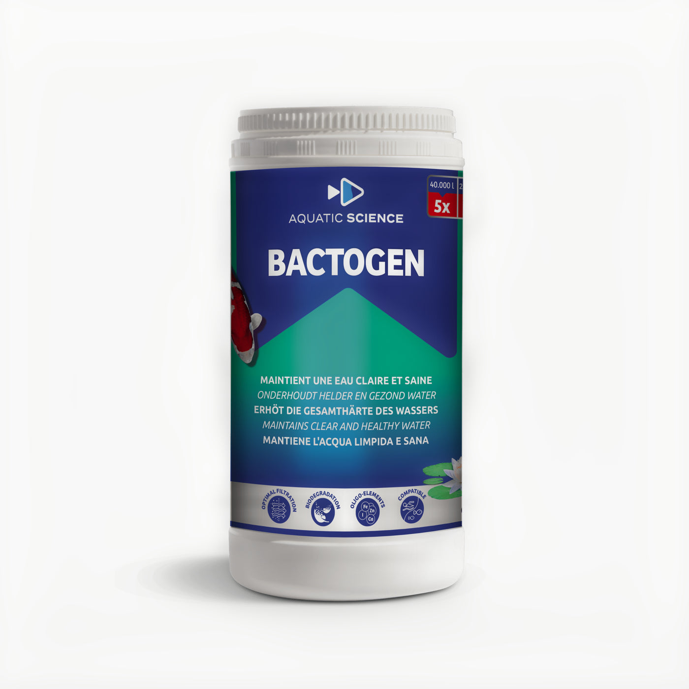 Aquatic Science Bactogen 24m³ | 650g voor 24.000L - productfoto