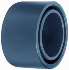 PVC verloopring 125 mm naar 90 mm PN16 - diameterovergang, afbeelding 2 PVC Hulpstuk