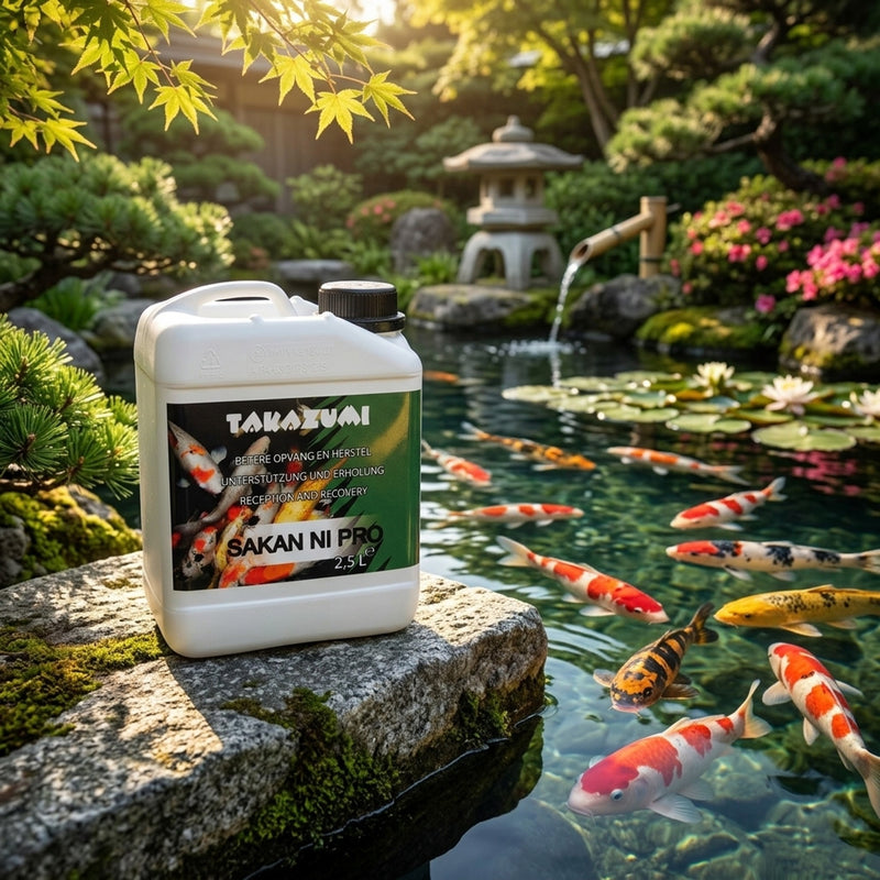 Takazumi Sakan-ni Pro 2,5 Liter - Vloeibaar Immuunsupplement Koi, afbeelding 4 Supplement