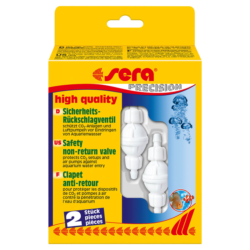 Sera high quality veiligheidsklep 2 st - productfoto — Aquarium Onderhoud & Accessoires bij Vijvercentrum