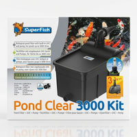 Superfish Pondclear Kit 3000 - Complete vijverfilter met pomp en UV-C 5W, miniatuur 3