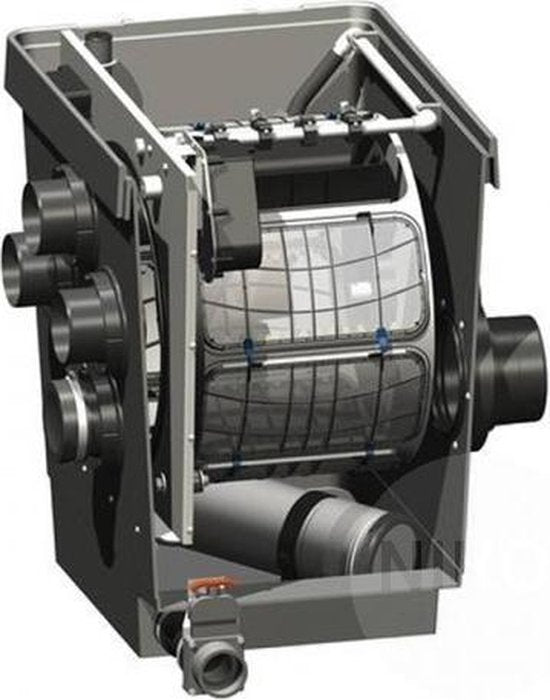 Oase ProfiClear Premium TF-L Gravitatie EGC - Trommelfilter module voor koivijvers, afbeelding 2 Doorstroomfilter