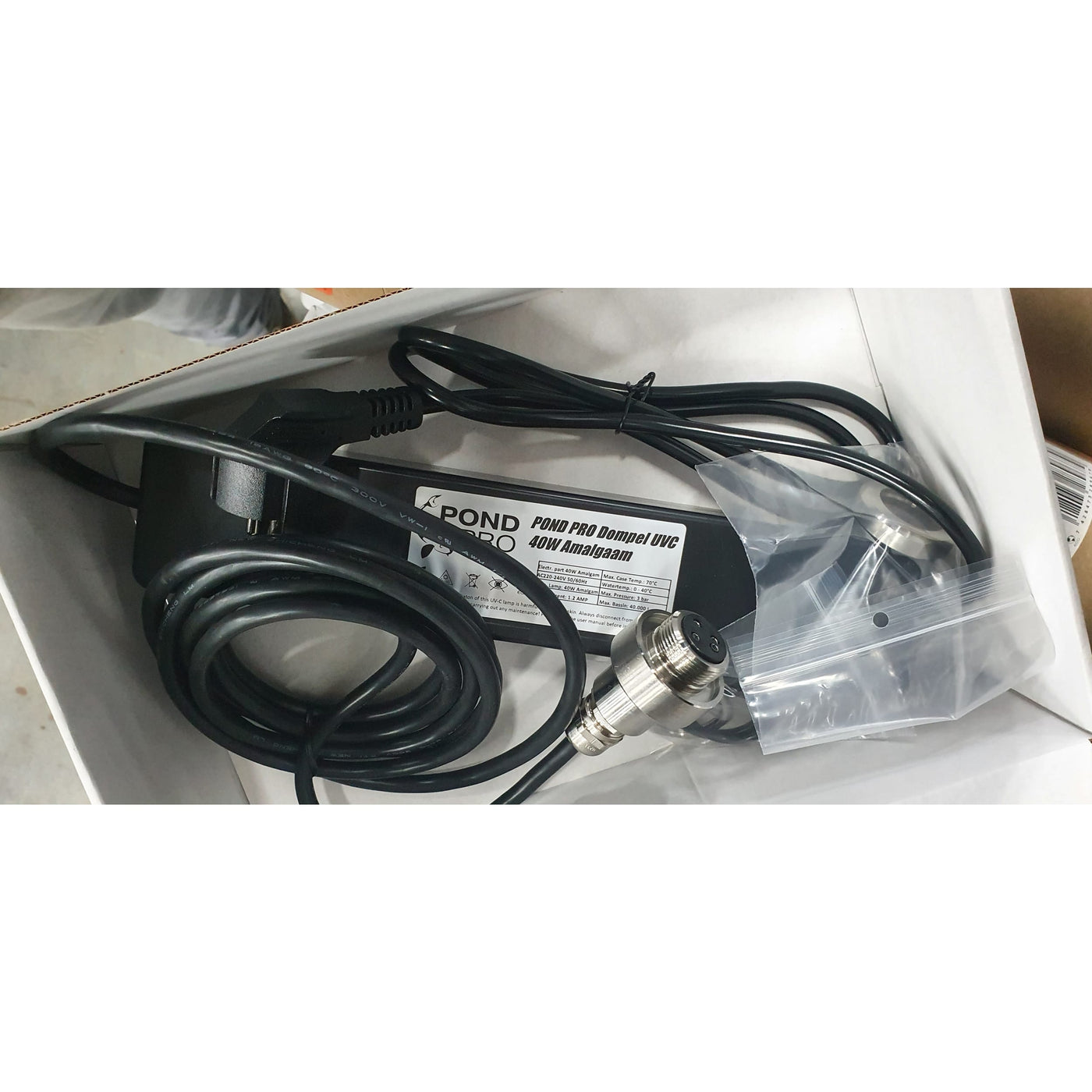 Pond Pro Ballast - 40 watt - amalgaam - productfoto