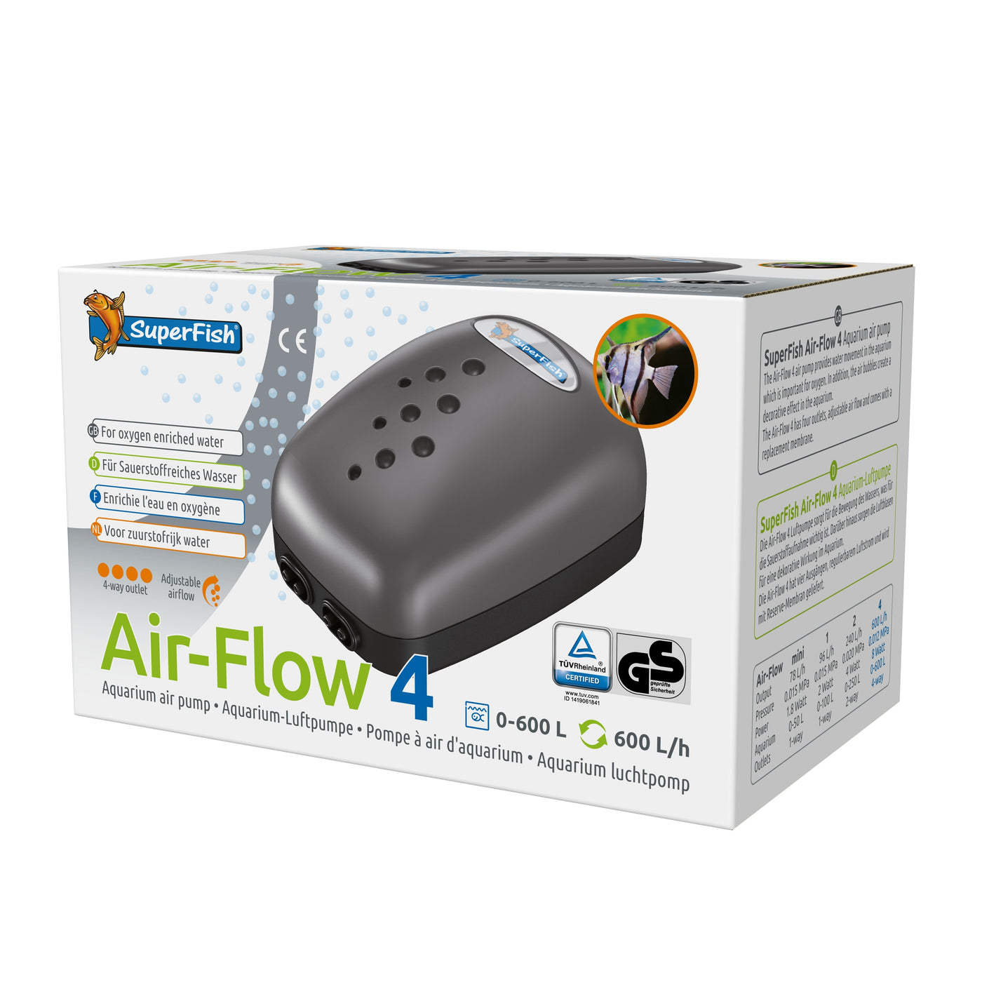 Superfish Airflow 4 Way - productfoto
