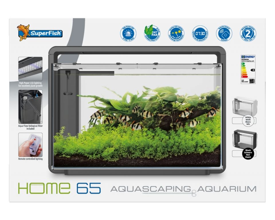Superfish Home 65 Aquarium Wit - Compleet Starterset