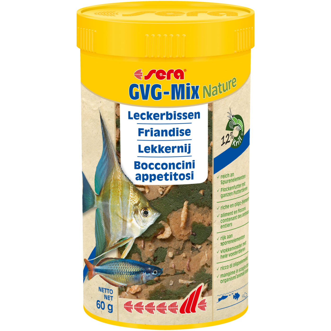 Sera GVG-Mix Nature 250 ml (60 g) - aquariumvoer