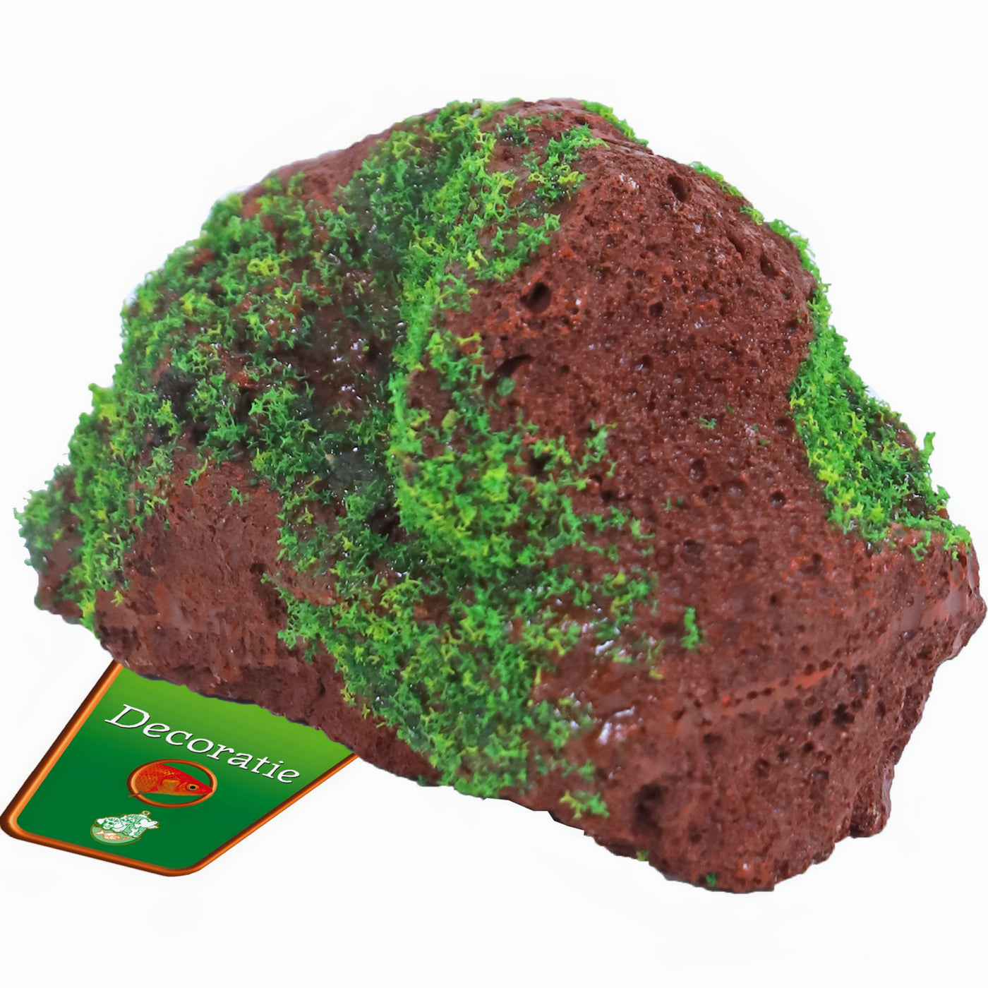 Boon Ornament Lavasteen Met Mos 12x8x8 Cm - productfoto