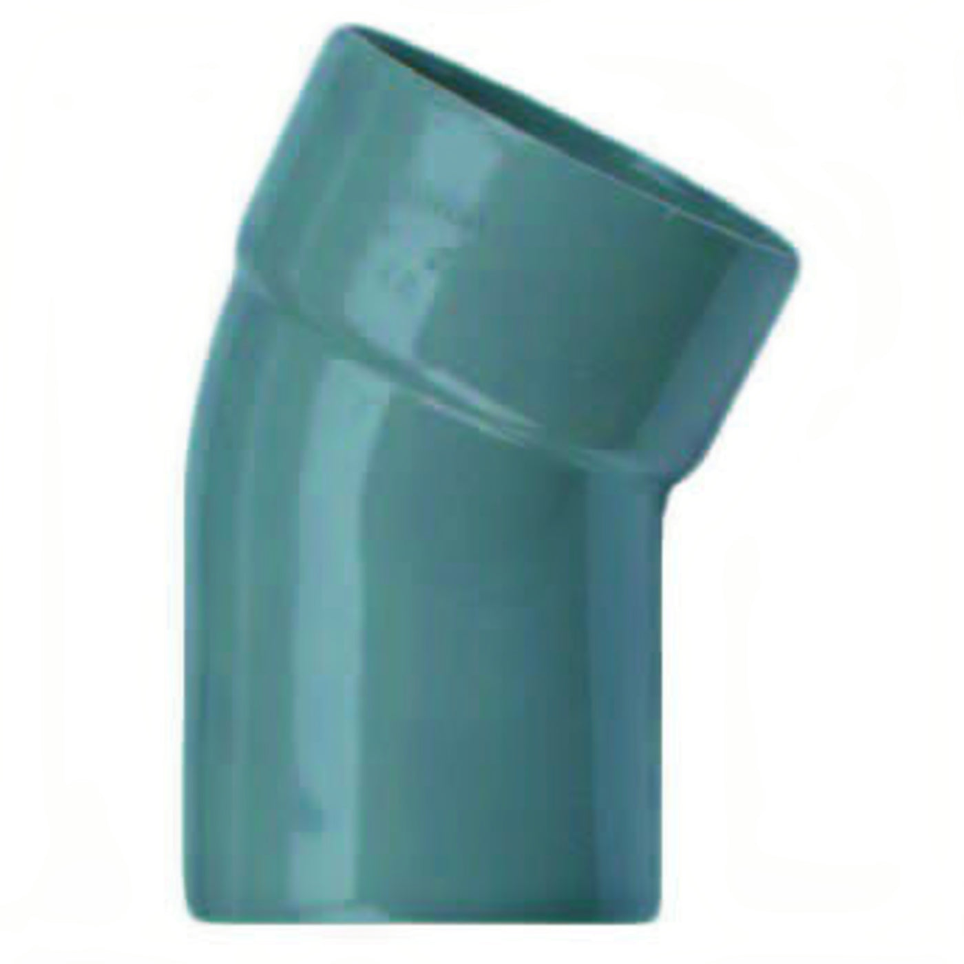 Wavin PVC Bocht 22 graden mof x spie 75 mm - minimale richtingsverandering voor vijverleidingen