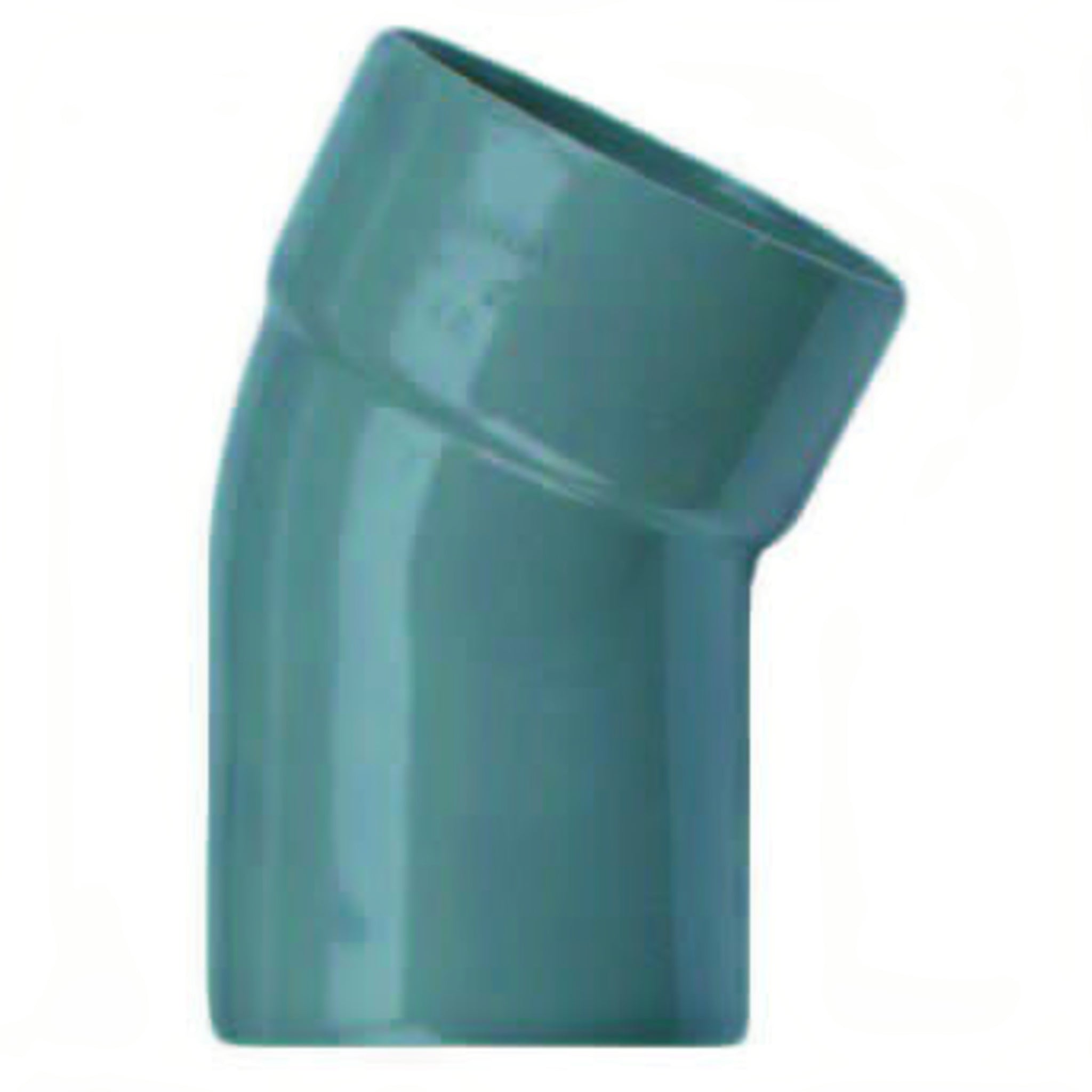 Wavin PVC Bocht 22 graden mof x spie 75 mm - minimale richtingsverandering voor vijverleidingen