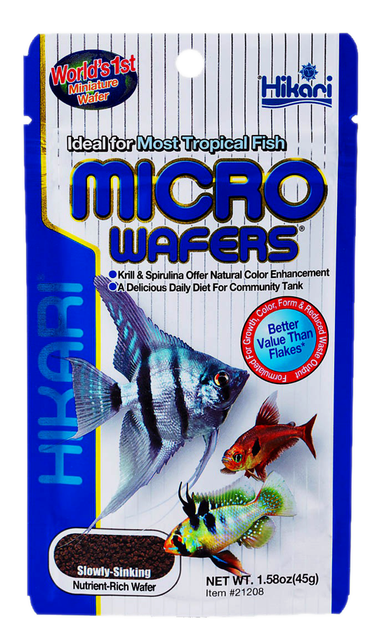 Hikari Micro Wafers 45 gram - Tropisch visvoer wafers voor alle waterlagen