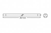 Filtreau 40 Watt - T5 - Witte fitting - lengte 357mm - UVC High Output Vervangingslamp - afbeelding 2, miniatuur 2