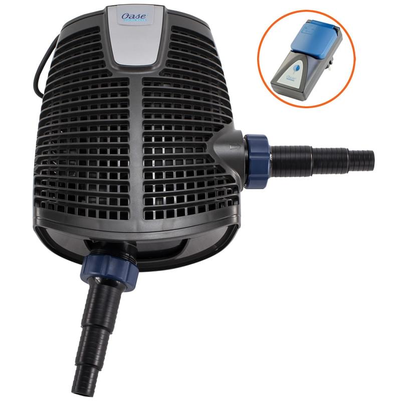 Oase AquaMax Eco Premium 10000 - Filterpomp 10.000 l/u met tweede inlaat en 19-88W, afbeelding 2 Vijverpomp