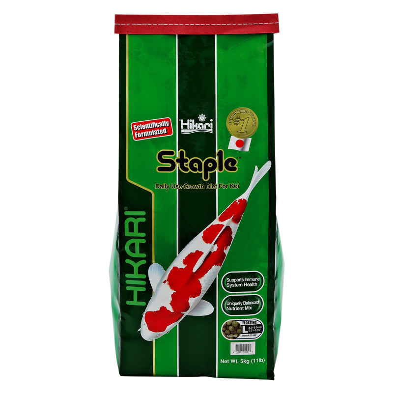 Hikari Staple Large 5 Kg - productfoto, Koivoer Basis bij Vijvercentrum