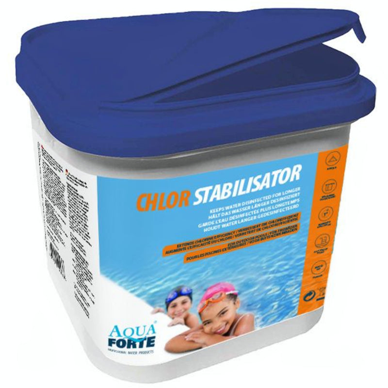 AquaForte Chloorstabilisator (Cyanuurzuur 4,5kg), Onderdelen bij Vijvercentrum
