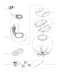 biOrb AIR 30 Afstandsbediening - vervanging voor terrarium klimaatregeling, miniatuur 2