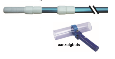 Vijverstofzuiger XL met telescoopsteel en aanzuigbuis, afbeelding 4 Onderdelen
