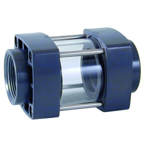 Zicht- en inspectieglas 2 inch binnendraad PN6 vijverleiding