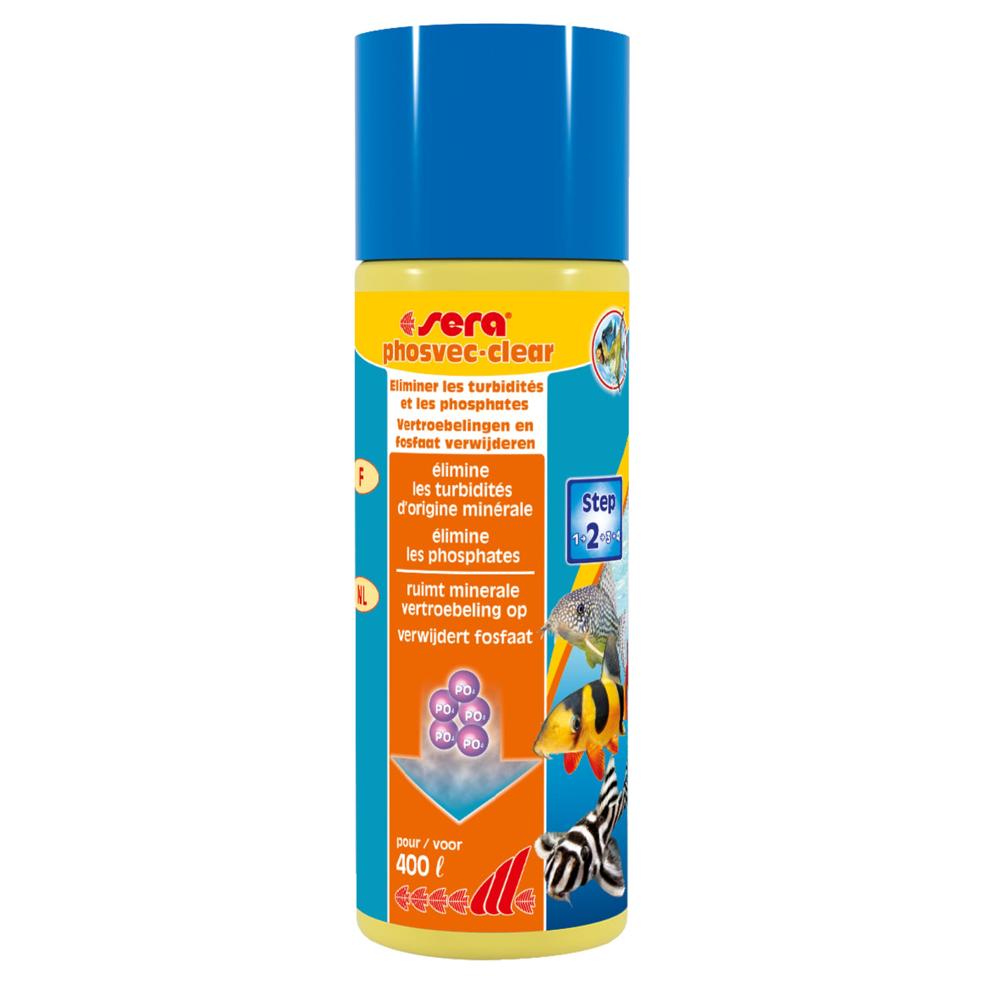 Sera Pond Phosvec 100 ml - Fosfaatbinder tegen algen, voor 1.000 liter