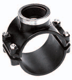Europond Aanboorzadel (90mm x 1" Binnendraad) RVS, afbeelding 2 Vijver Accessoire