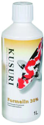 Kusuri Formaline 30% - Antiparasitaire behandeling voor koivijver 1 liter, miniatuur 2