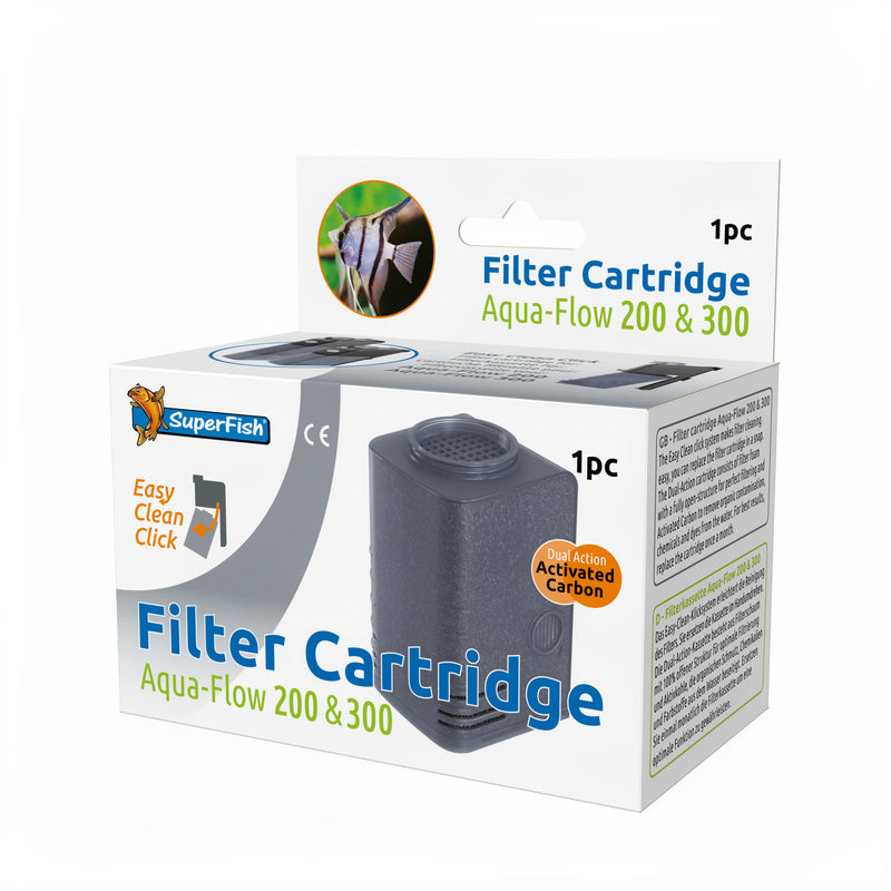 Superfish Aquaflow 200/300 Easy Click Cartridge 1x - productfoto, Filtermedium bij Vijvercentrum