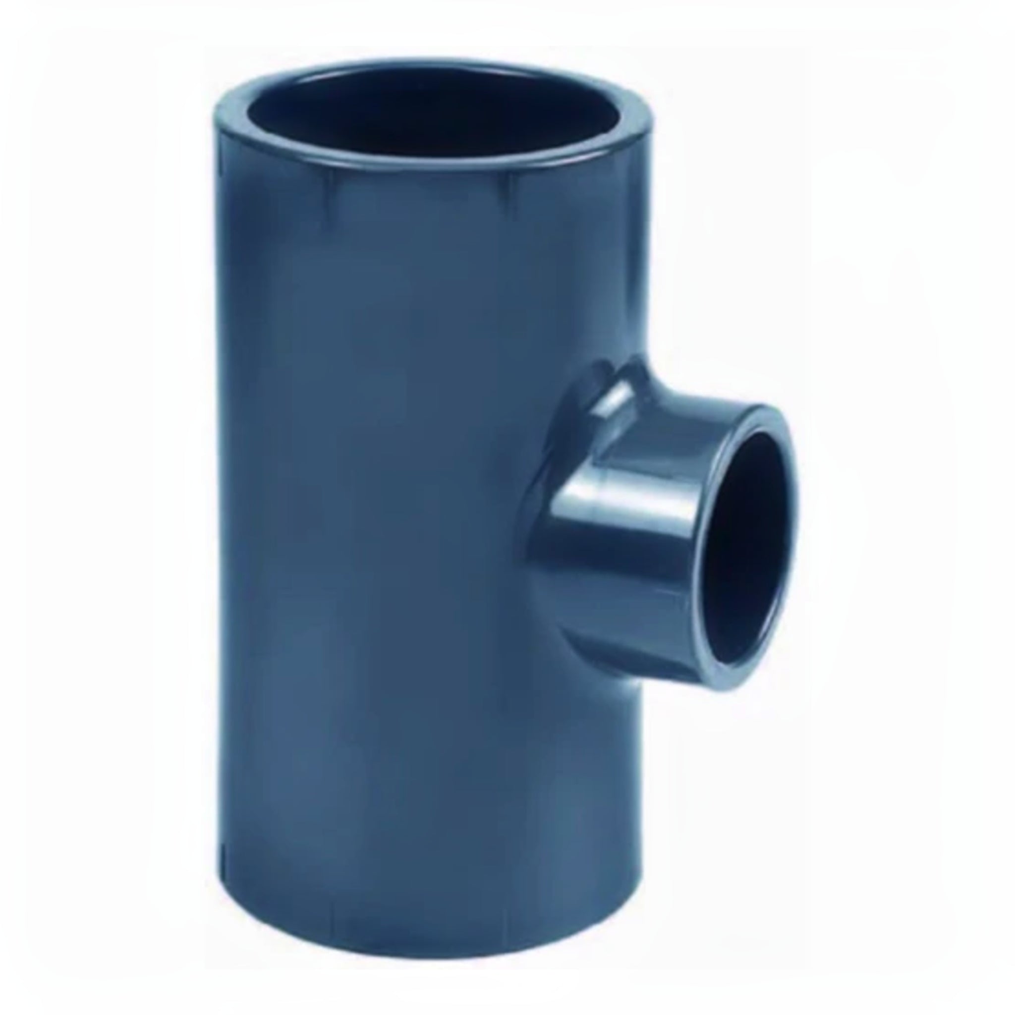 PVC T-stuk 90 graden lijm 32 mm x 20 mm - Reducerend voor vijverleidingen
