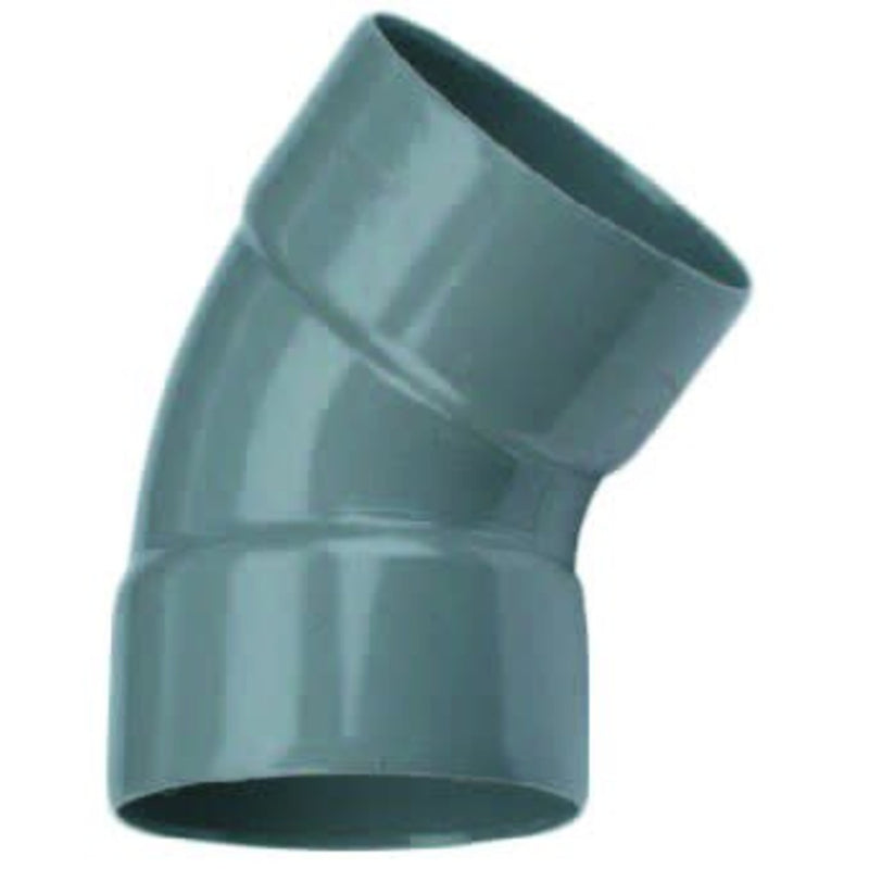 Wavin PVC Bocht 45° 2 x mof 32mm - productfoto, Onderhoudsproduct bij Vijvercentrum