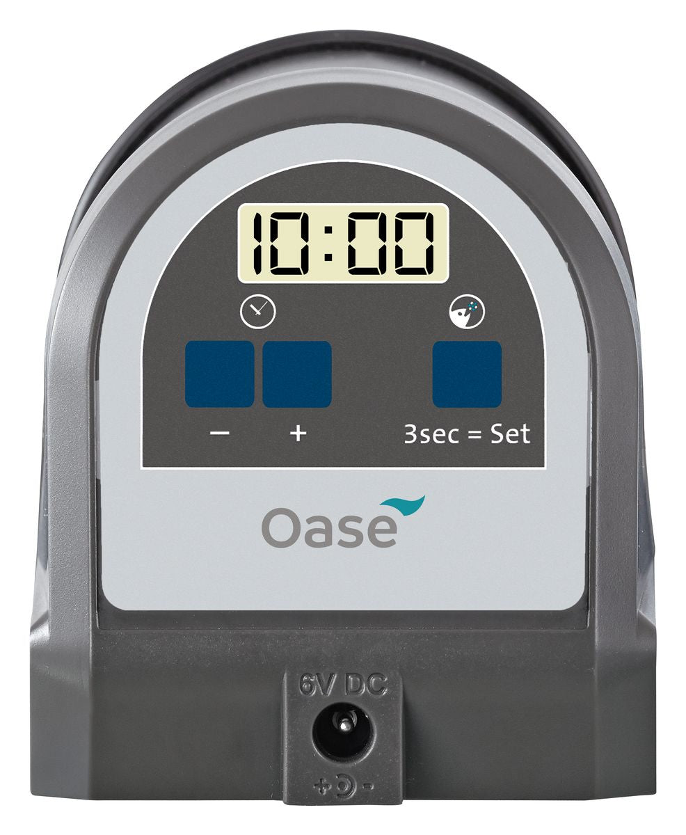 Oase FishGuard Automatische Voederautomaat - 125 ml voor aquarium en terrarium