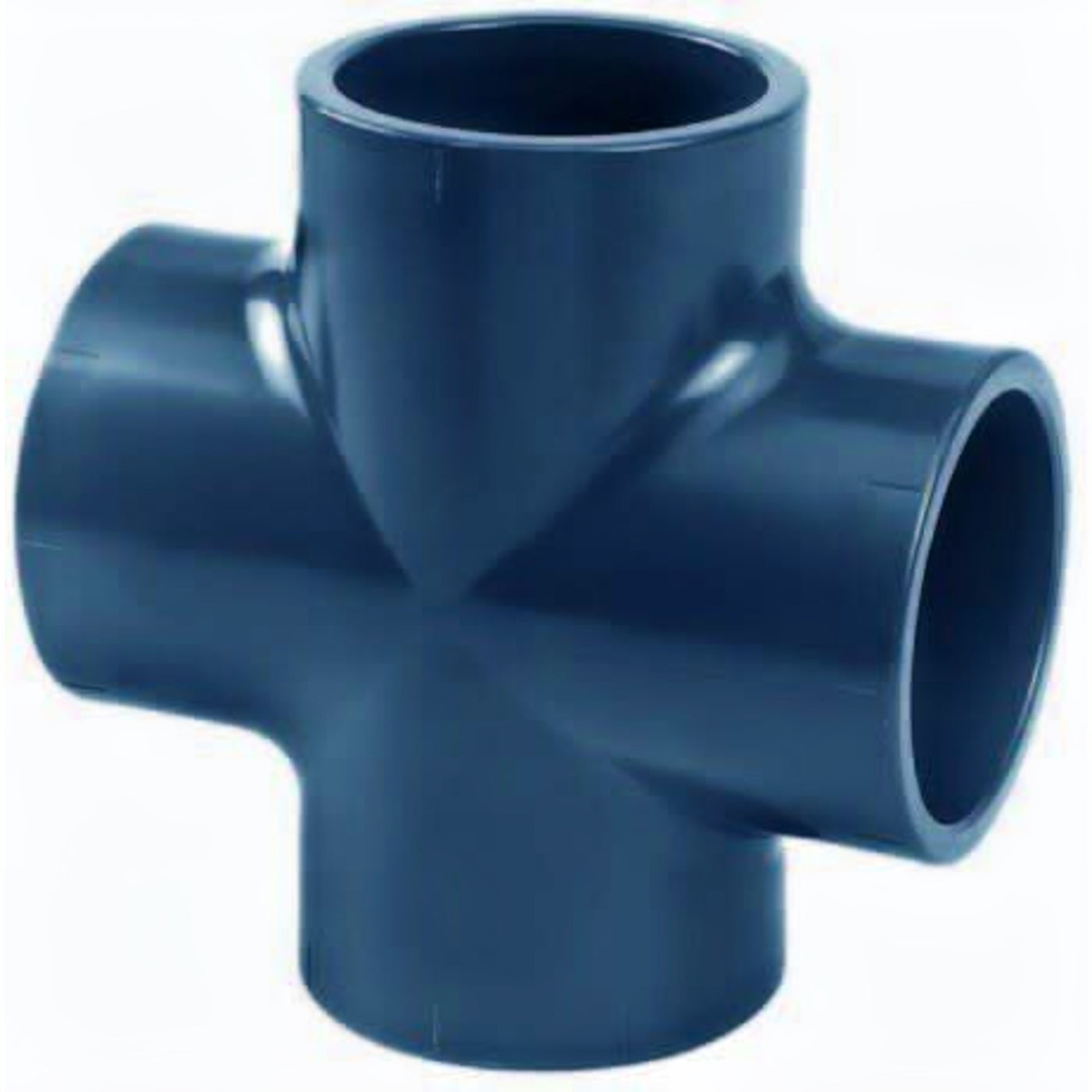Aquaforte PVC Kruisstuk 10 mm lijmverbinding - Druk-PVC fitting voor luchtleidingen