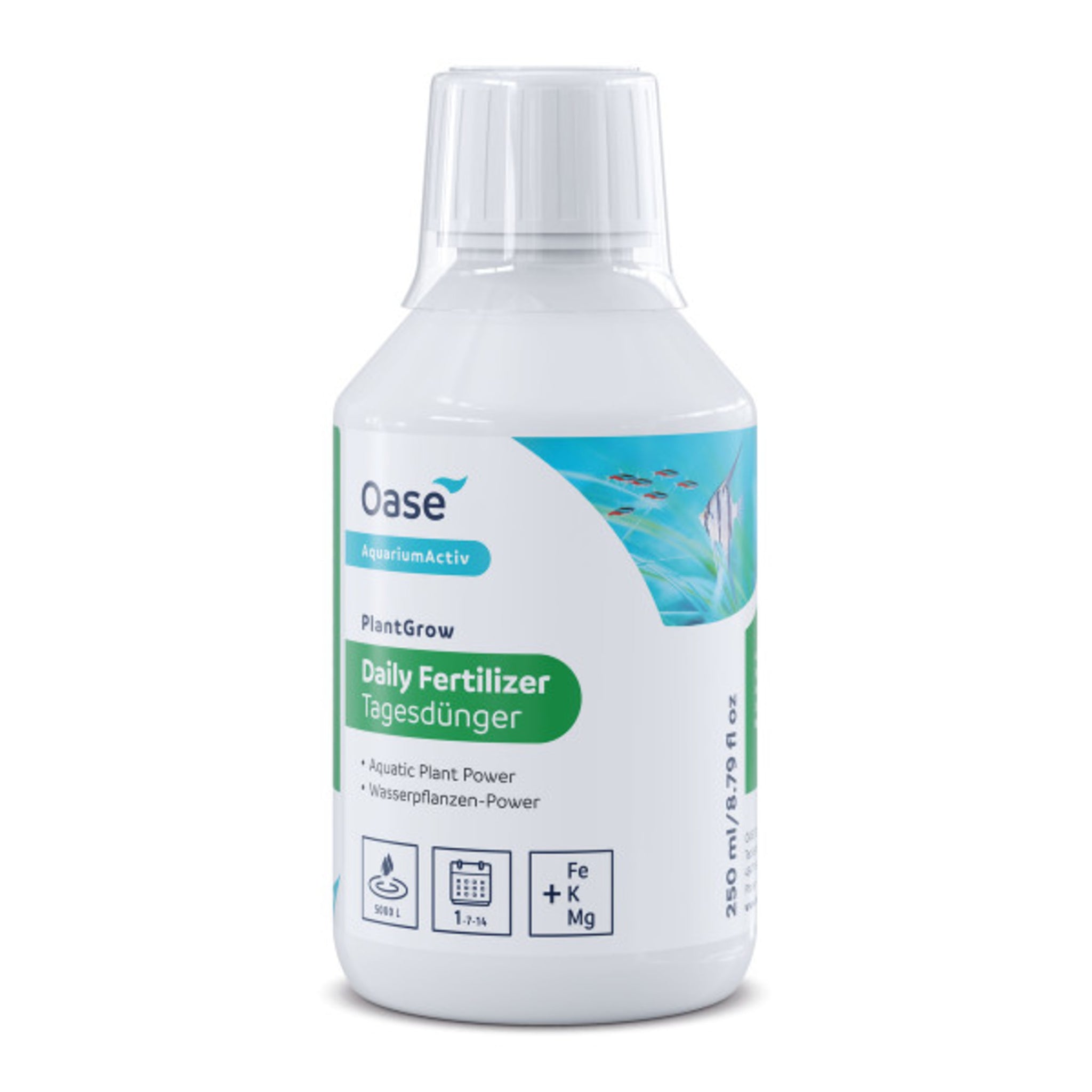 Oase PlantGrow Dagelijkse Meststof 250 ml - Fosfaatvrij voor aquariumplanten