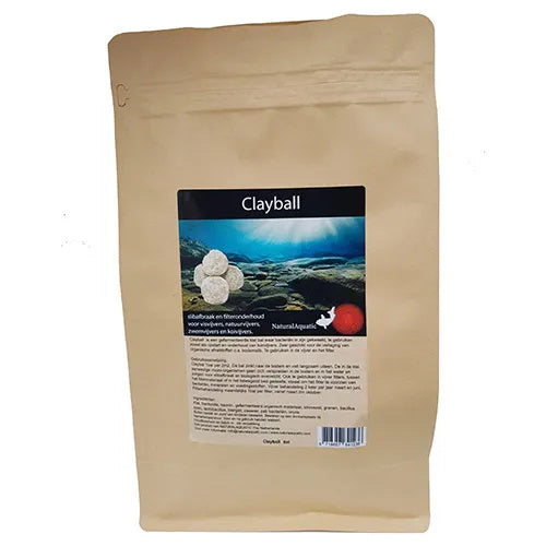 Natural Aquatic Clayball (Gefermenteerde kleiballen) 6 stuks