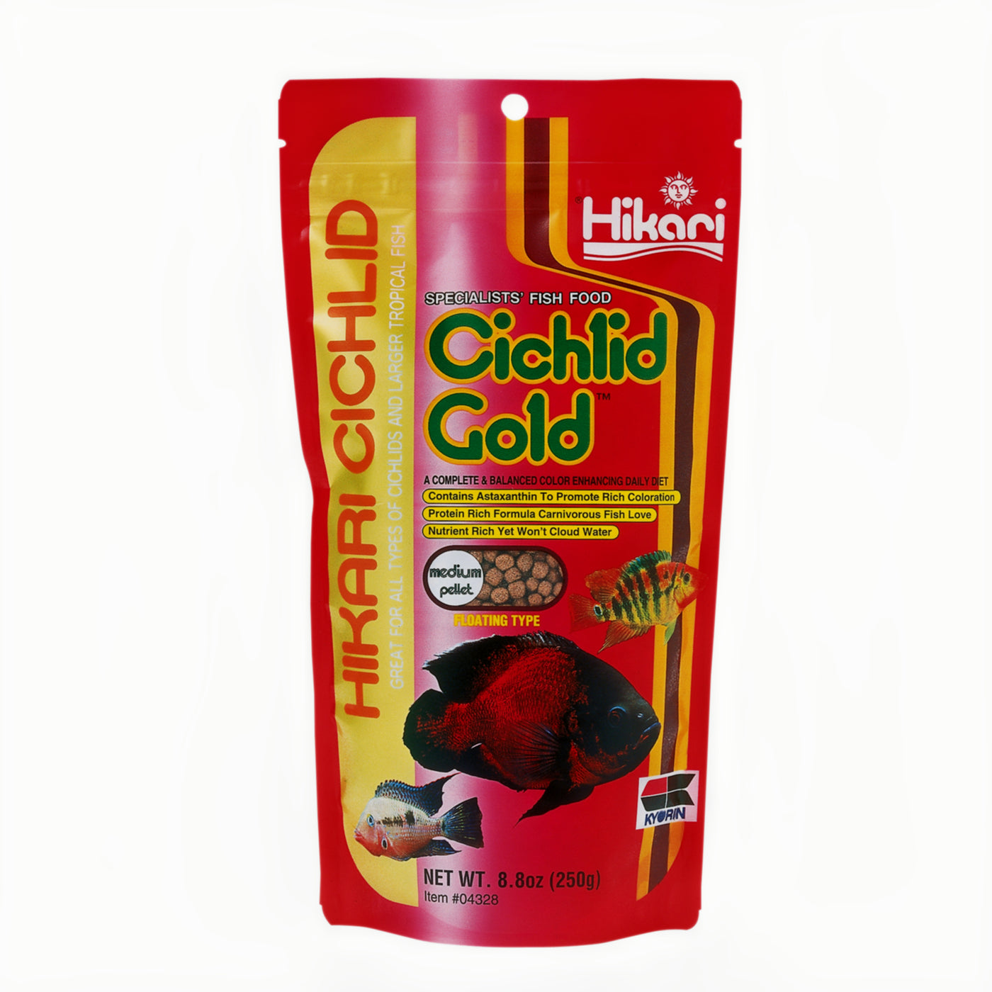 Hikari Cichlid Gold Medium 250 Gram - productfoto