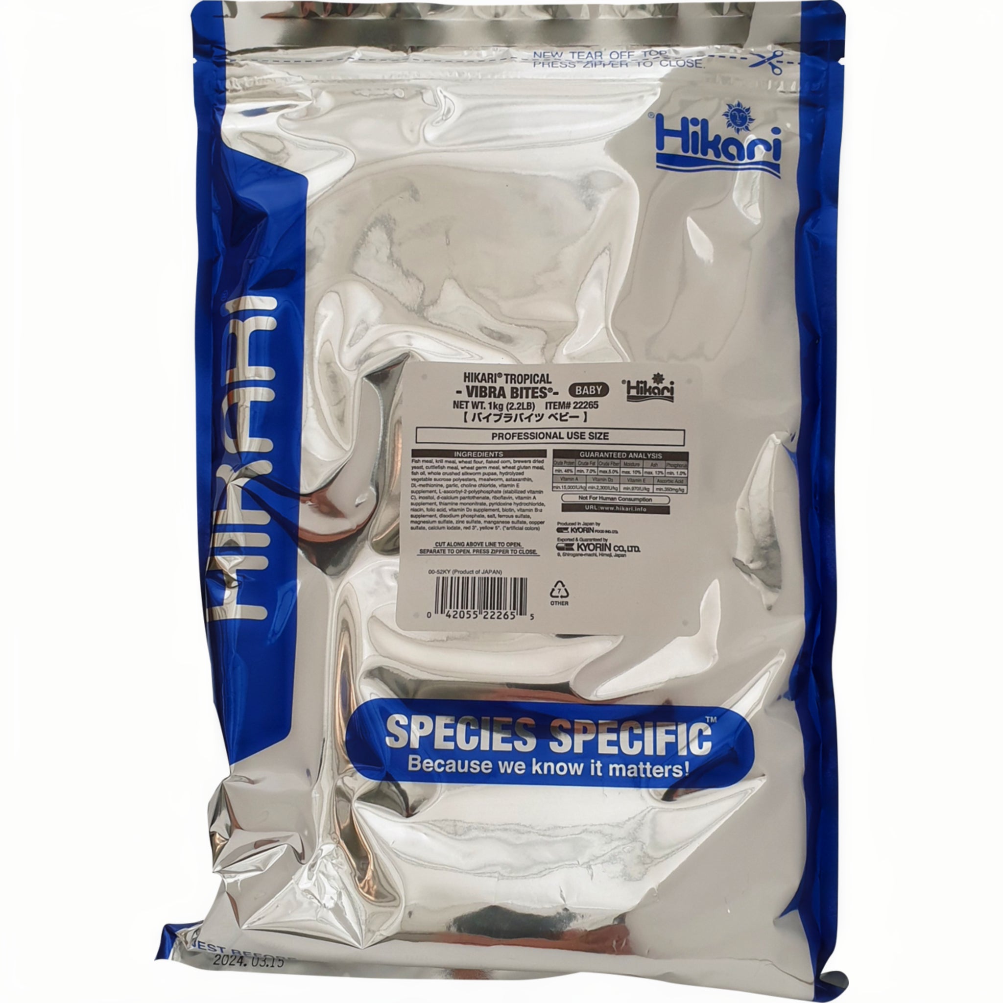 Hikari Tropical Vibra Baby 1 Kg - productfoto