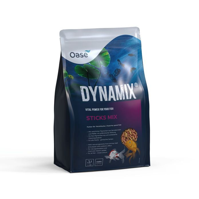 Oase DYNAMIX Sticks Mix 4 liter - vijvervisvoer mix, afbeelding 2 Visvoer