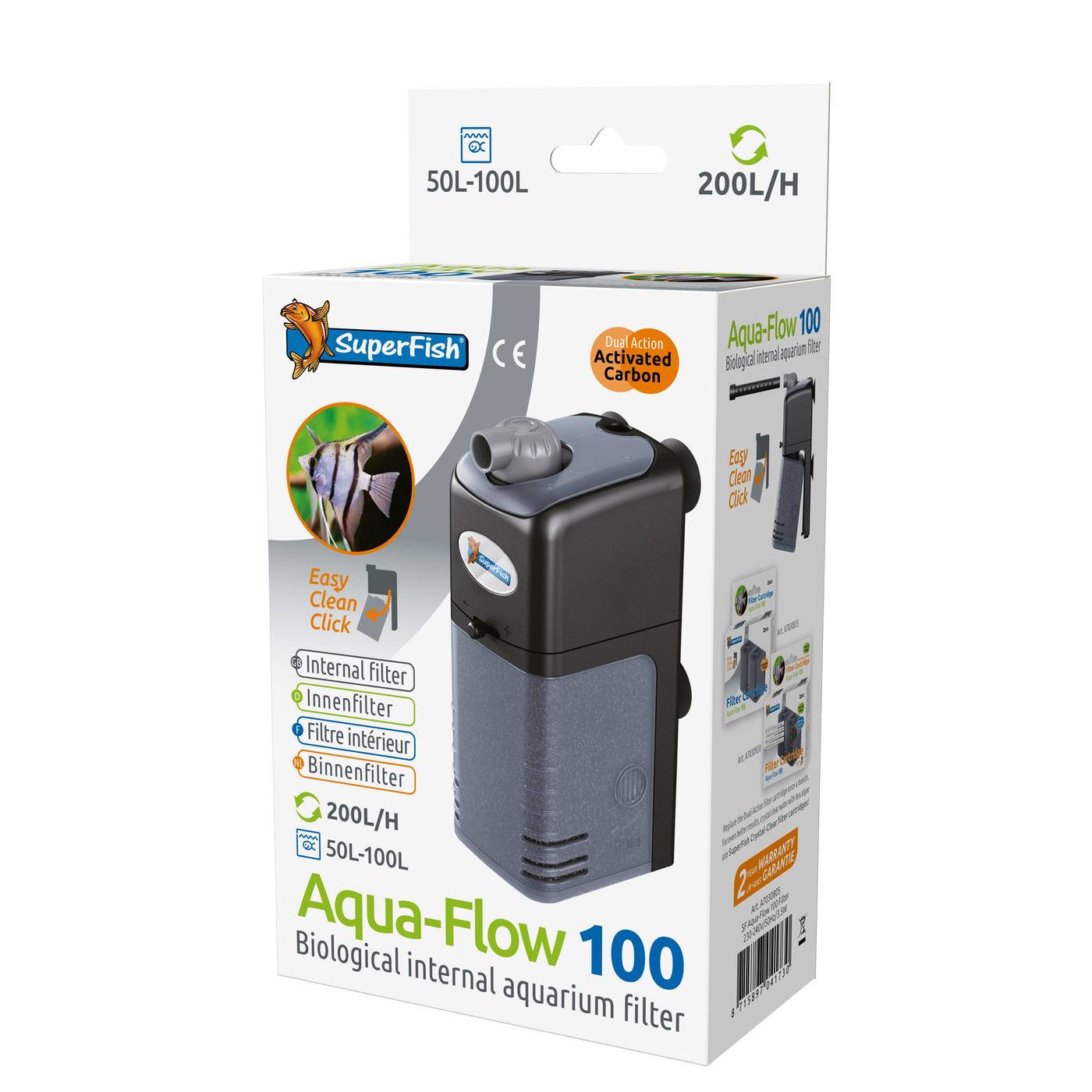 Superfish Aquaflow 100 Filter 200 L/H - productfoto