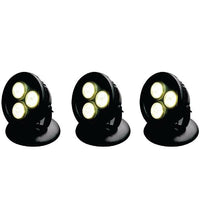 Vijver en tuin LED lamp 12 watt warm wit set van 3 stuks, miniatuur 4