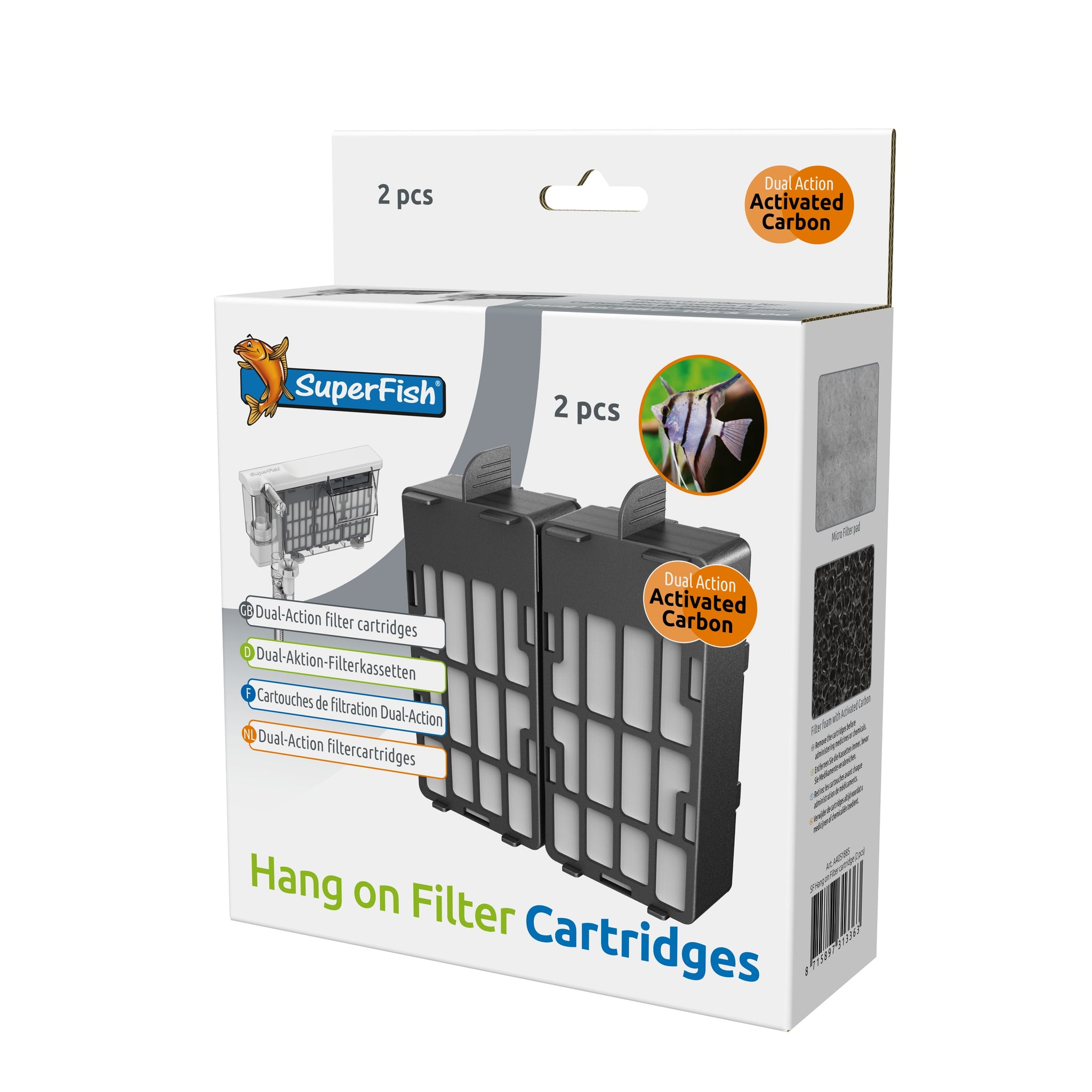 Superfish Hang On Cardridge 2x - productfoto