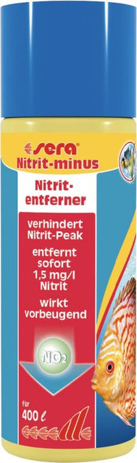 Sera Nitrit-minus 100 ml - Nitrietverlaging voor kleine aquaria tot 333 liter, miniatuur 2