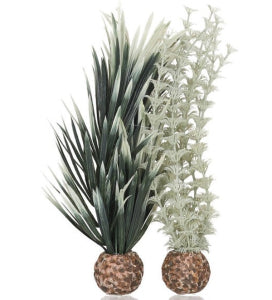 biOrb Ambulia Grijs/Groen S - set van 2 kunstplanten voor biOrb aquarium, afbeelding 2 Aquarium Decoratie