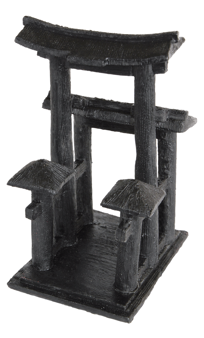 Superfish Zen Deco Temple zwart aquarium tempel ornament
