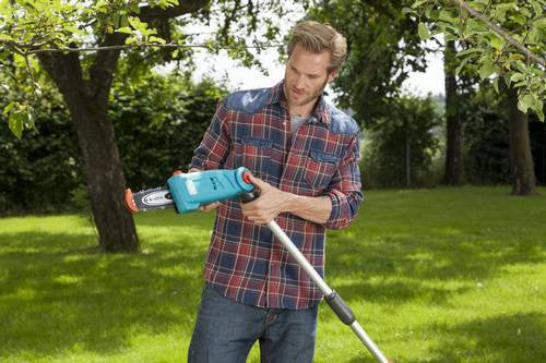 Gardena Telescoop Snoeizaag THS 720/20 - accu heggenschaar met verlengsteel, afbeelding 3 Tuingereedschap