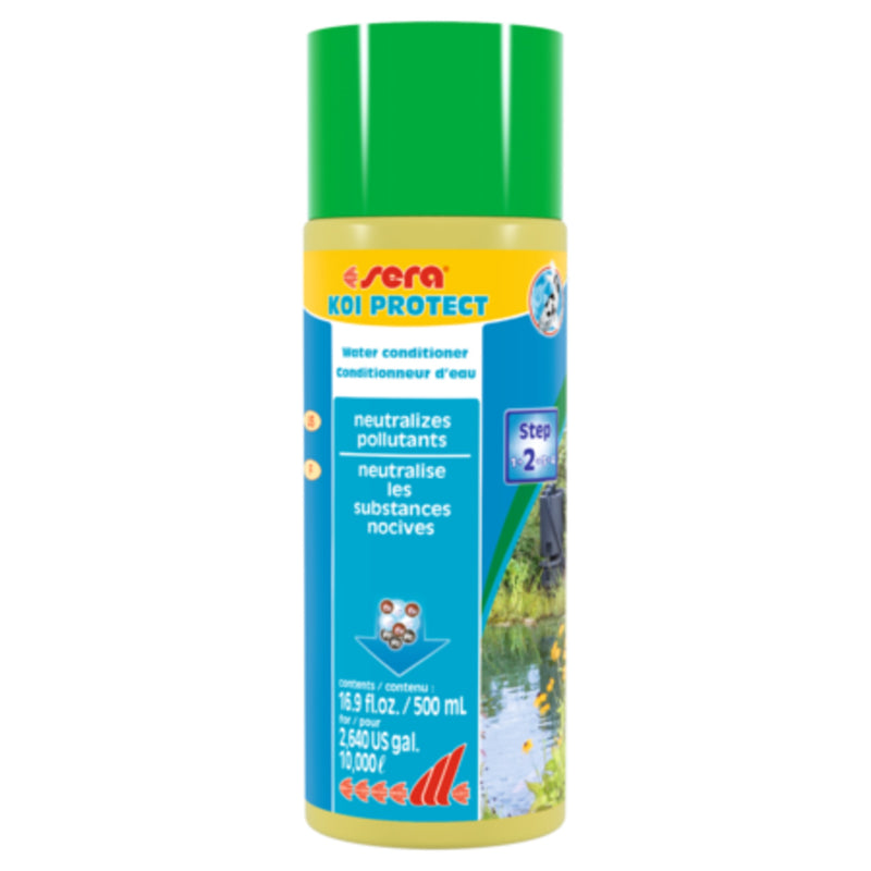 Sera KOI PROTECT 500 ml - productfoto, Waterverbeteraar bij Vijvercentrum