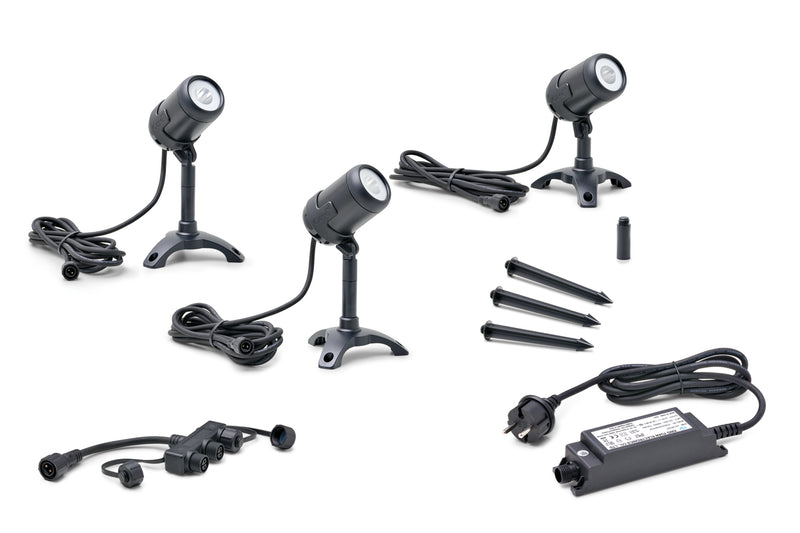 Oase LunAqua Connect M Set 3 - vijververlichting met 3 LED spots warm wit productafbeelding, afbeelding 4 Onderdelen