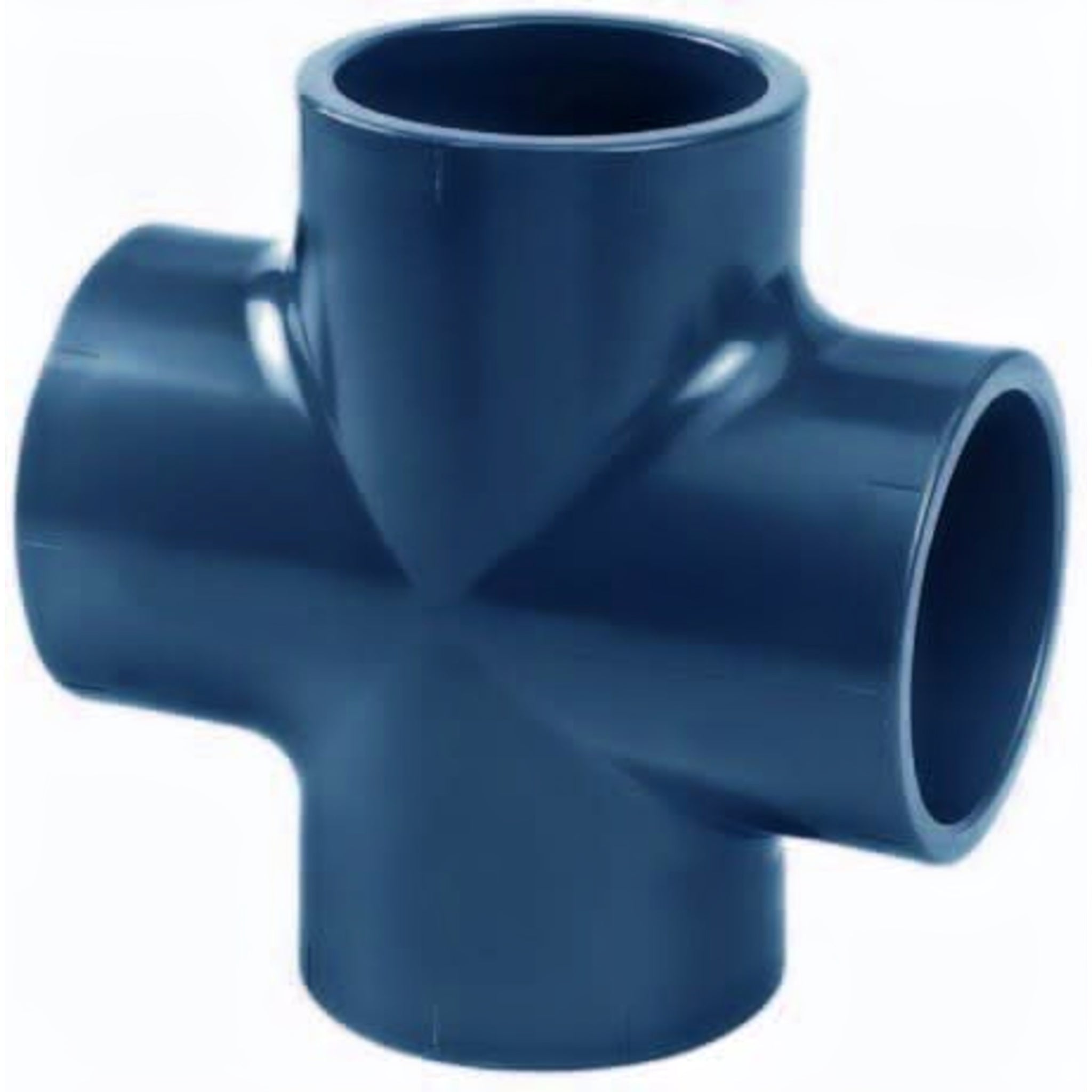 Aquaforte PVC Kruisstuk 90 mm lijmverbinding - Druk-PVC fitting voor vijverleidingen