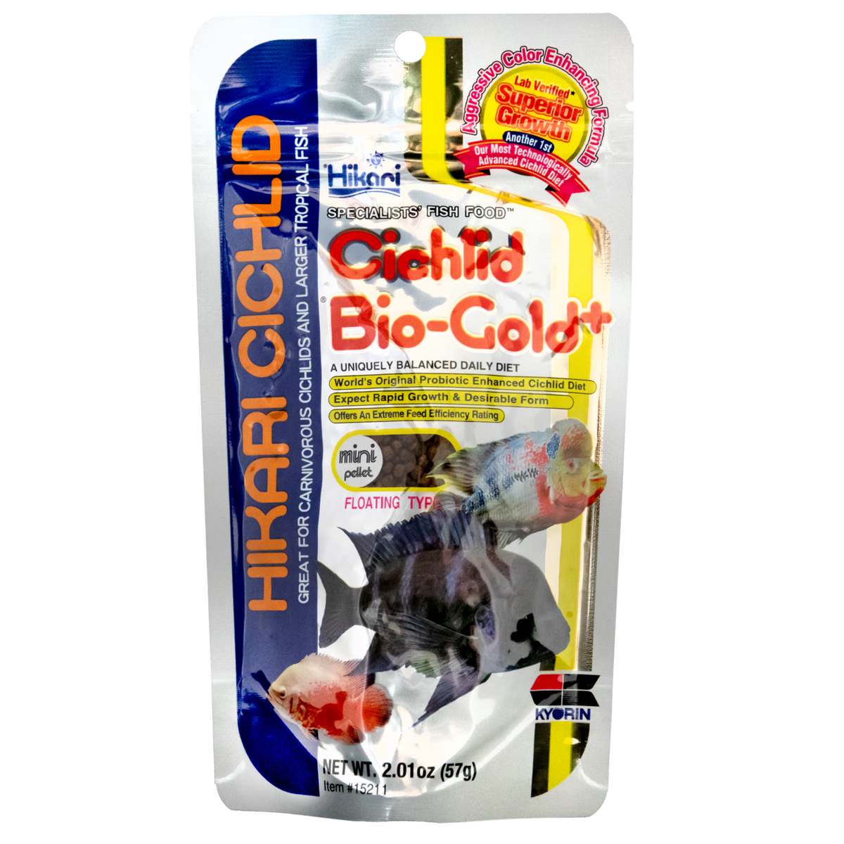 Hikari Cichlid Bio-Gold Mini (57g)