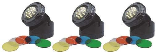 Vijver en tuin LED lamp 1,6 watt warm wit accentverlichting